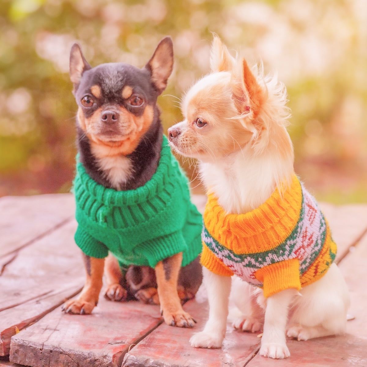 Look Sharp and Stay Cozy in these Fun, Functional Small Dog Sweaters