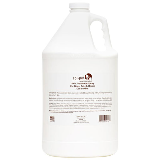 Epi-Pet Skin & Coat Enrichment Spray Gallon (Cedar/Mint) for Dogs & Horses